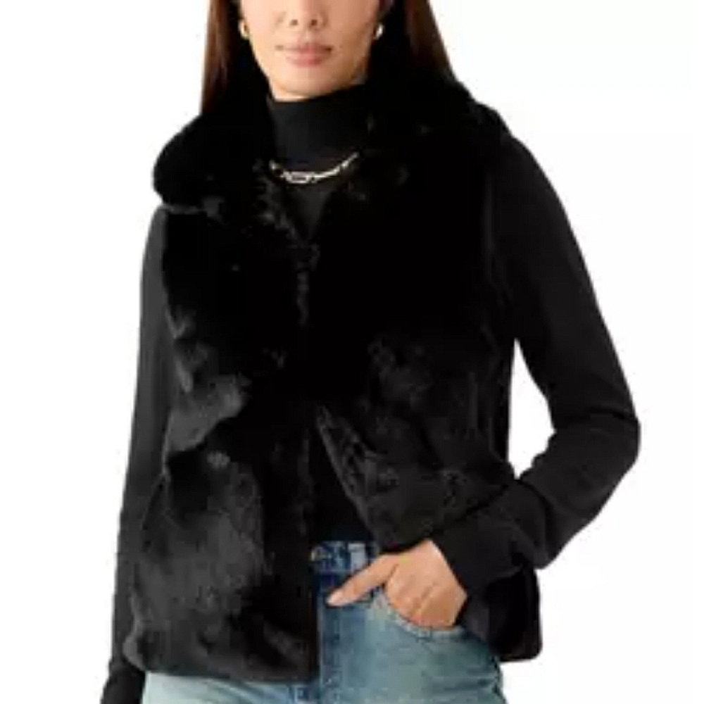 Vintage Faux Fur Vest